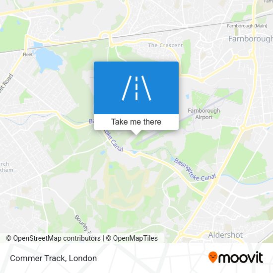 Commer Track map