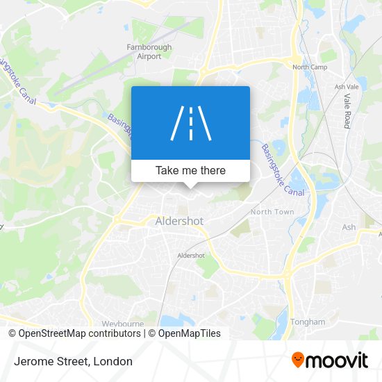 Jerome Street map