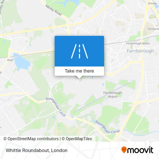 Whittle Roundabout map