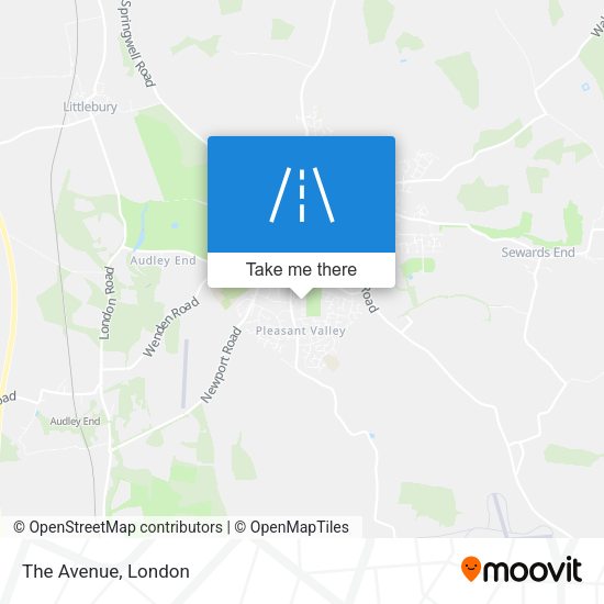 The Avenue map