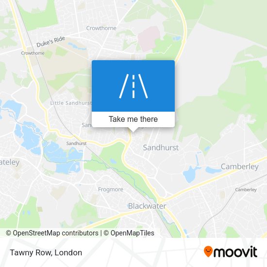 Tawny Row map