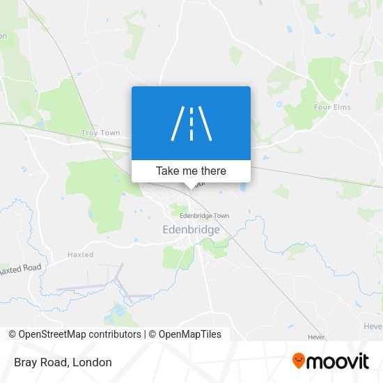 Bray Road map