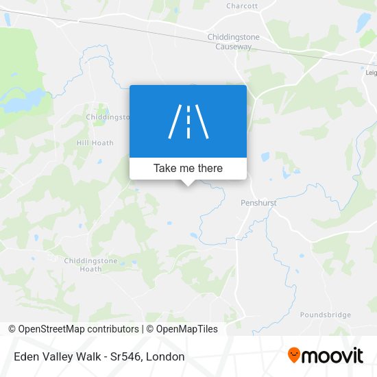 Eden Valley Walk - Sr546 map