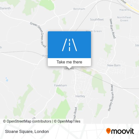 Sloane Square map