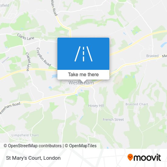 St Mary's Court map