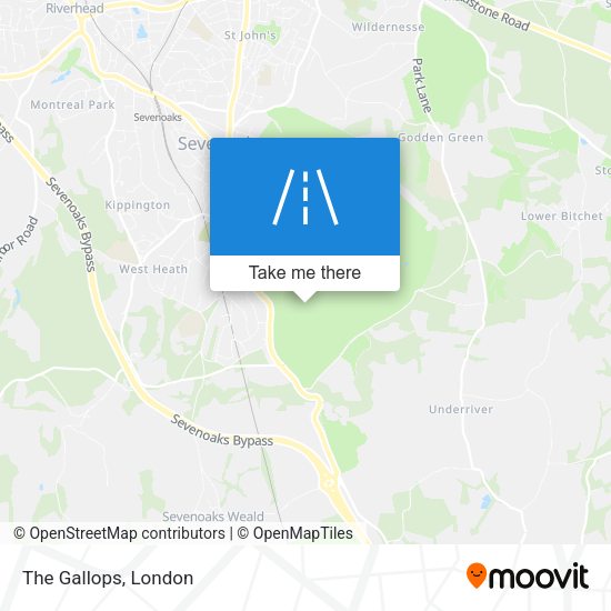 The Gallops map
