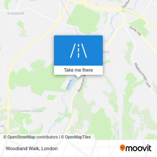 Woodland Walk map