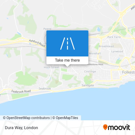 Dura Way map