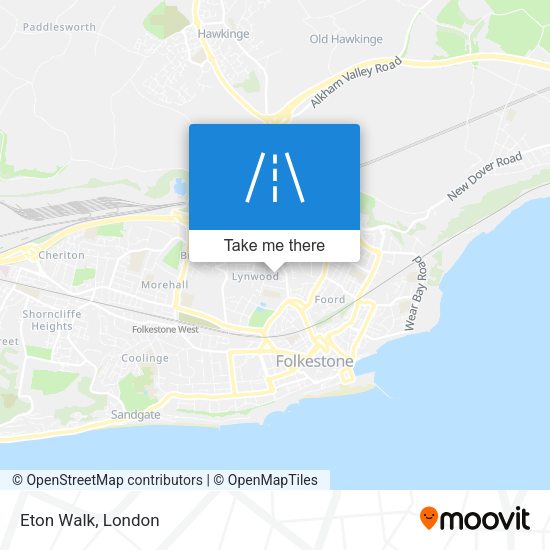 Eton Walk map