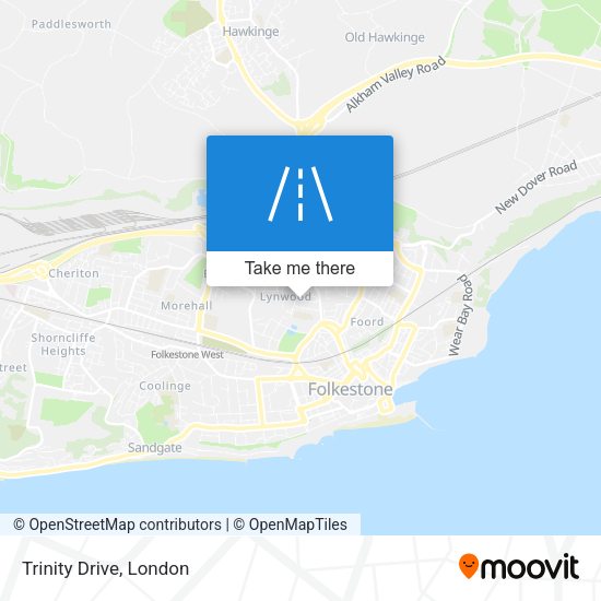 Trinity Drive map