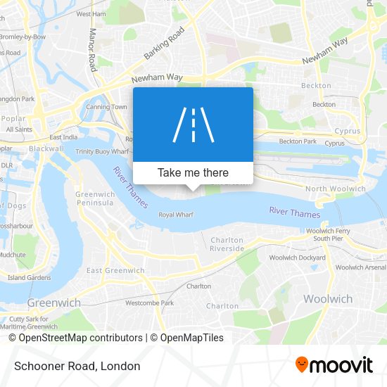 Schooner Road map