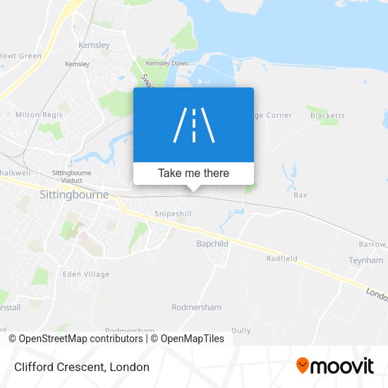 Clifford Crescent map