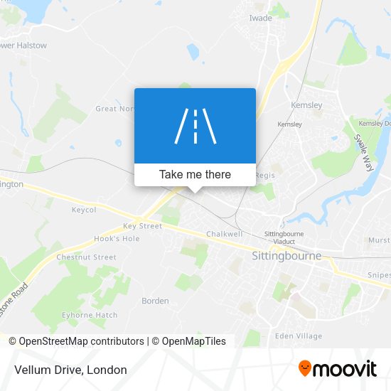 Vellum Drive map