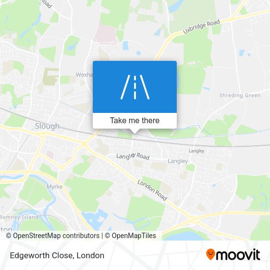 Edgeworth Close map