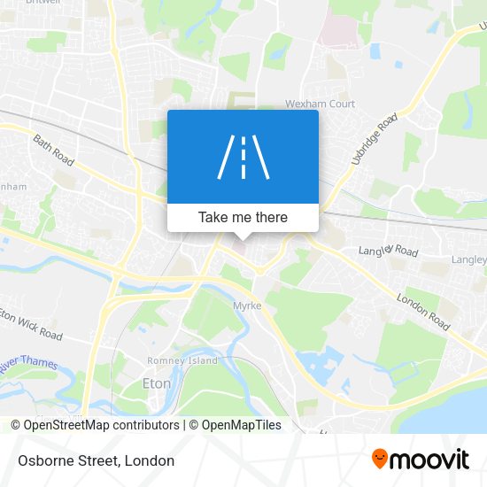 Osborne Street map