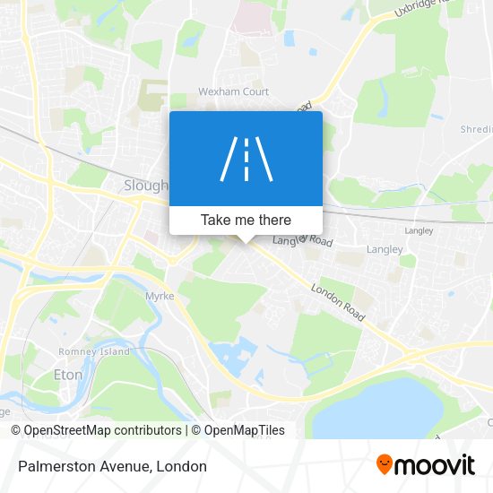 Palmerston Avenue map