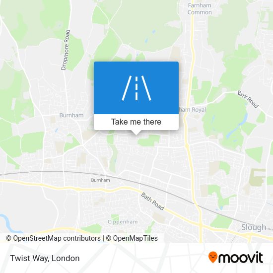 Twist Way map