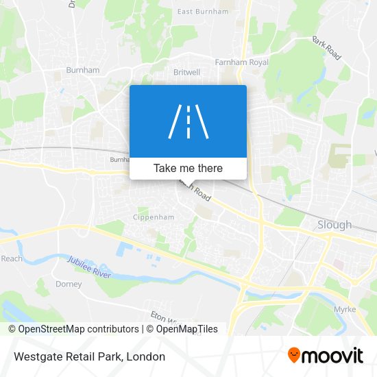 Westgate Retail Park map