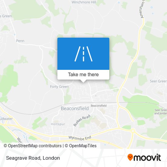 Seagrave Road map