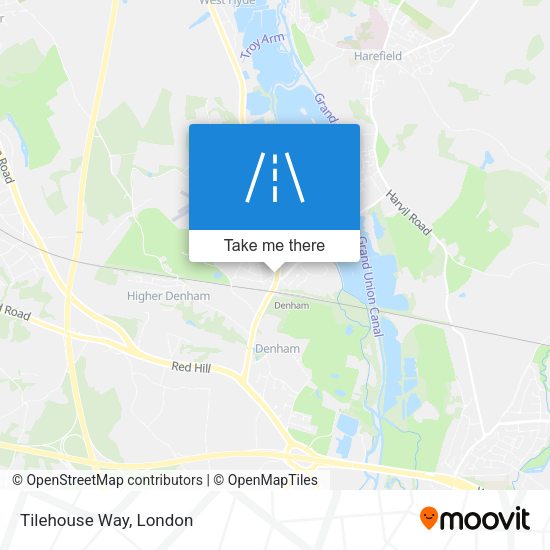 Tilehouse Way map
