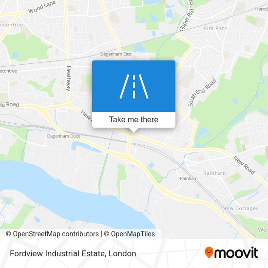 Fordview Industrial Estate map
