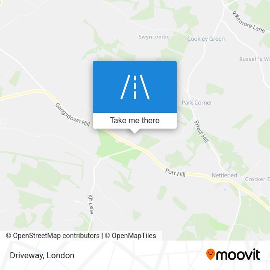 Driveway map