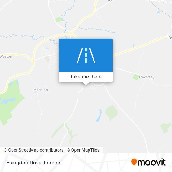 Esingdon Drive map