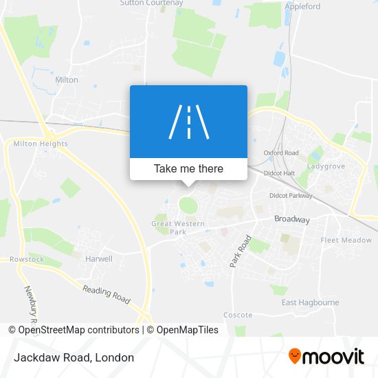 Jackdaw Road map