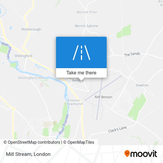 Mill Stream map