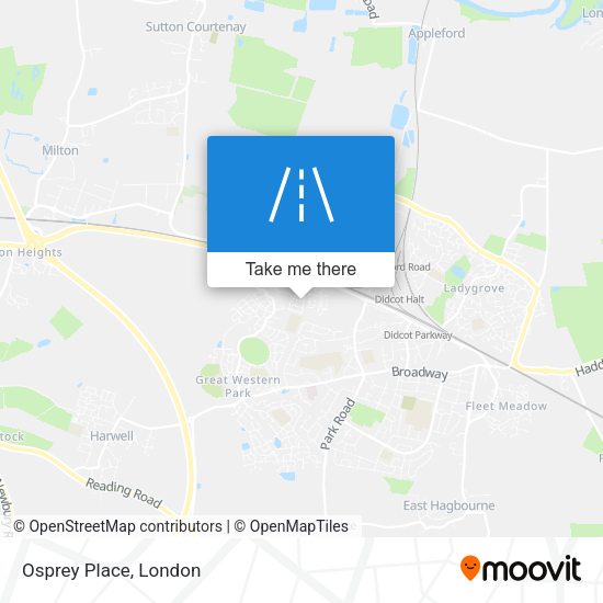 Osprey Place map