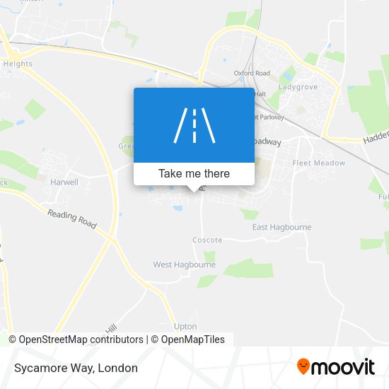 Sycamore Way map