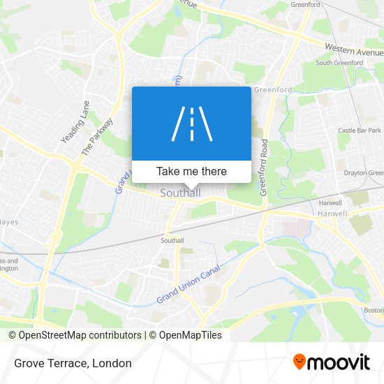Grove Terrace map