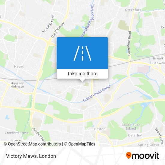 Victory Mews map