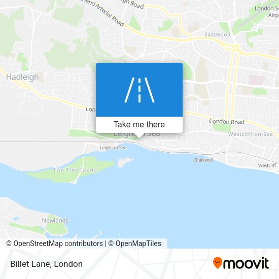 Billet Lane map