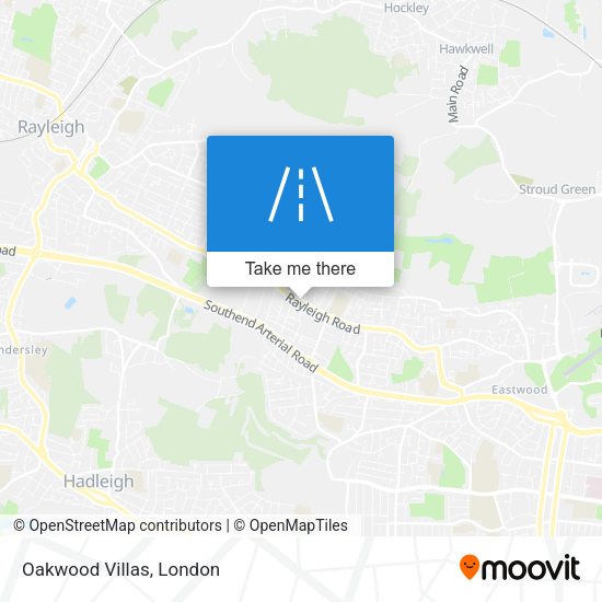 Oakwood Villas map