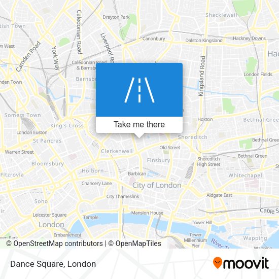 Dance Square map