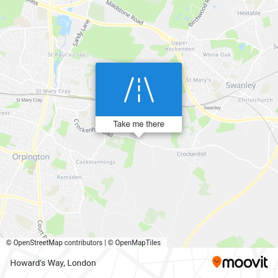 Howard's Way map
