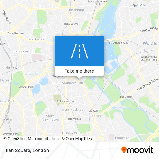 Ilan Square map