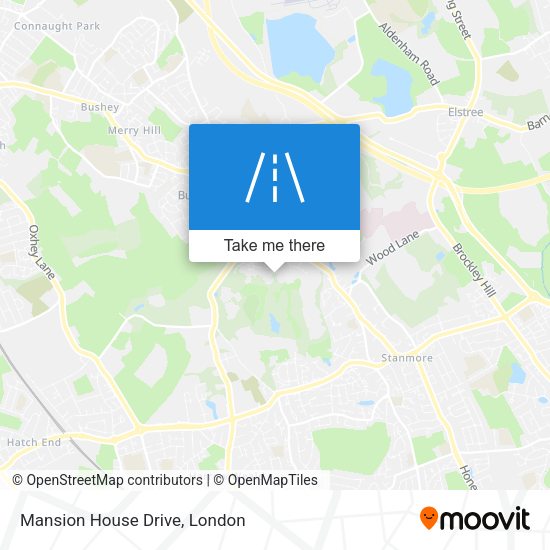 Mansion House Drive map
