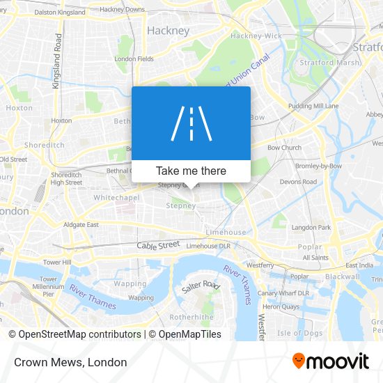Crown Mews map