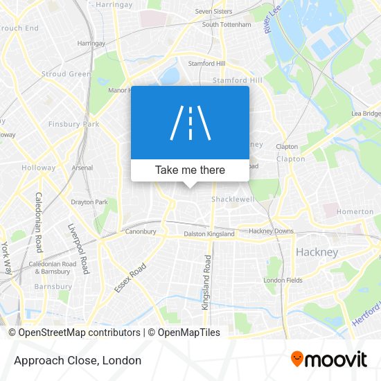 Approach Close map