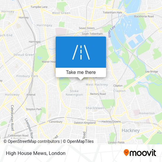 High House Mews map