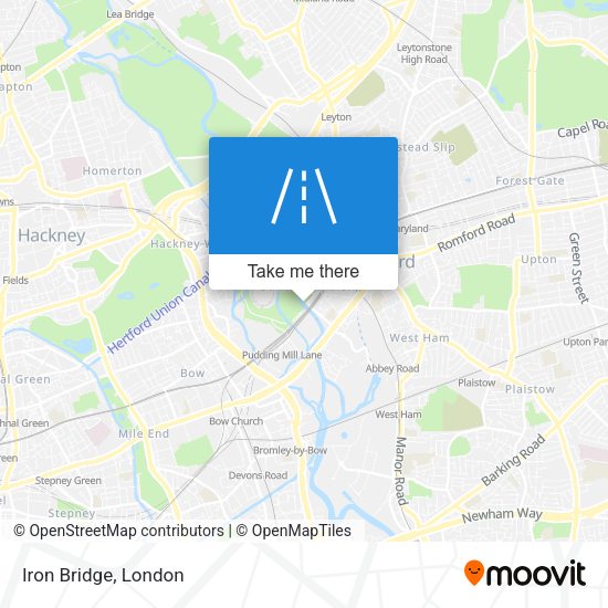 Iron Bridge map