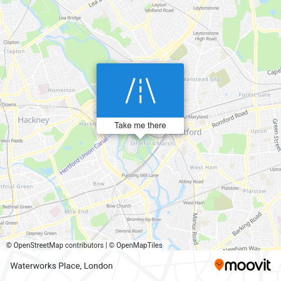 Waterworks Place map