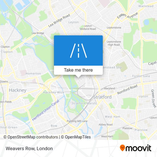 Weavers Row map