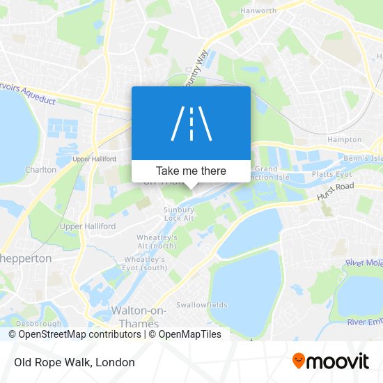 Old Rope Walk map