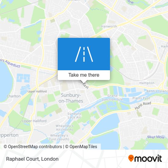 Raphael Court map