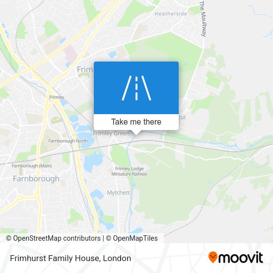Frimhurst Family House map