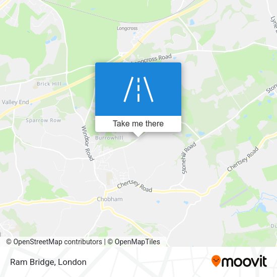 Ram Bridge map
