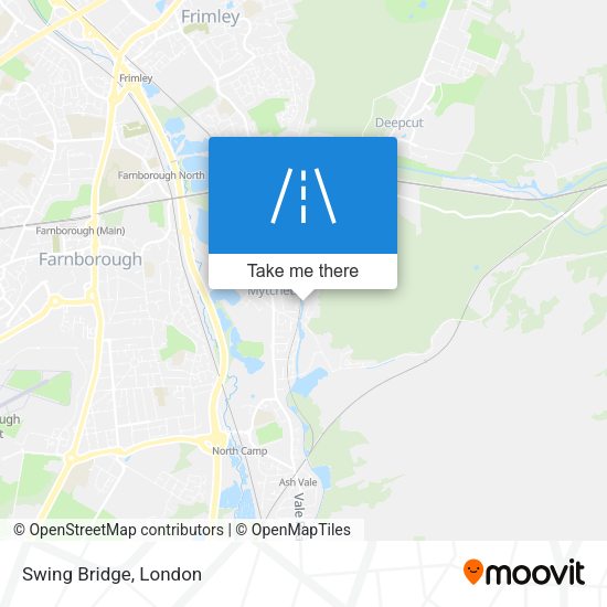 Swing Bridge map